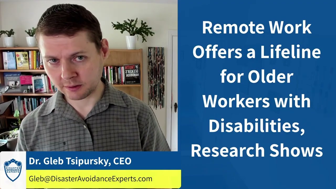 Remote Work Offers a Lifeline for Older Workers with Disabilities, Research Shows