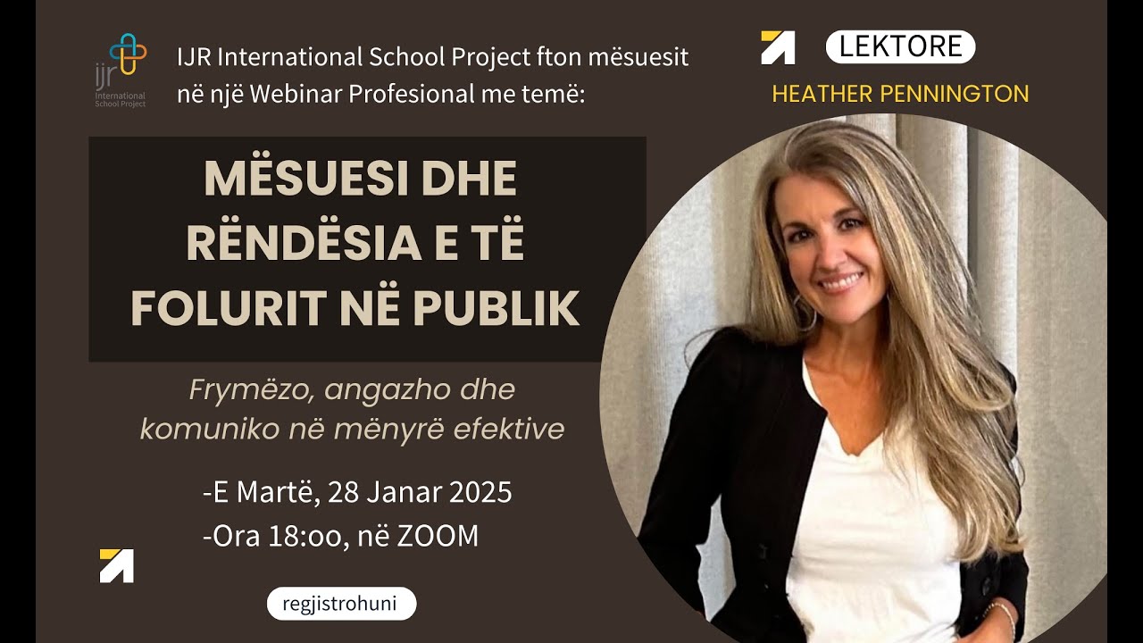 MËSUESI DHE RËNDËSIA E TË FOLURIT NË PUBLIK