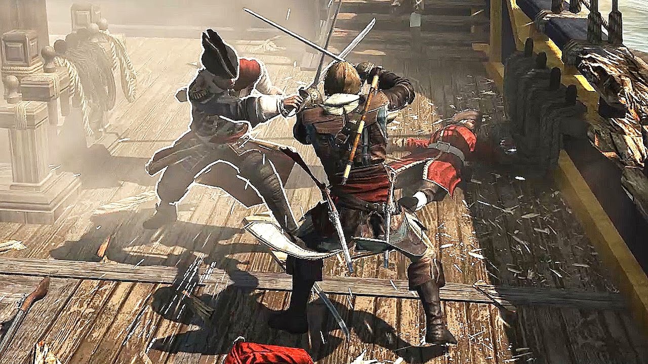 Assassin's Creed 4 Black Flag Massive Naval Battles & The Expedition Assassination