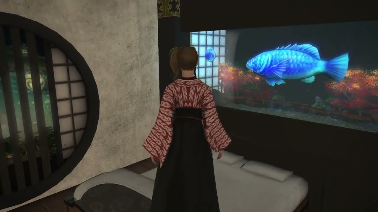 FFXIV House Tour Medium (Modern Hingan)