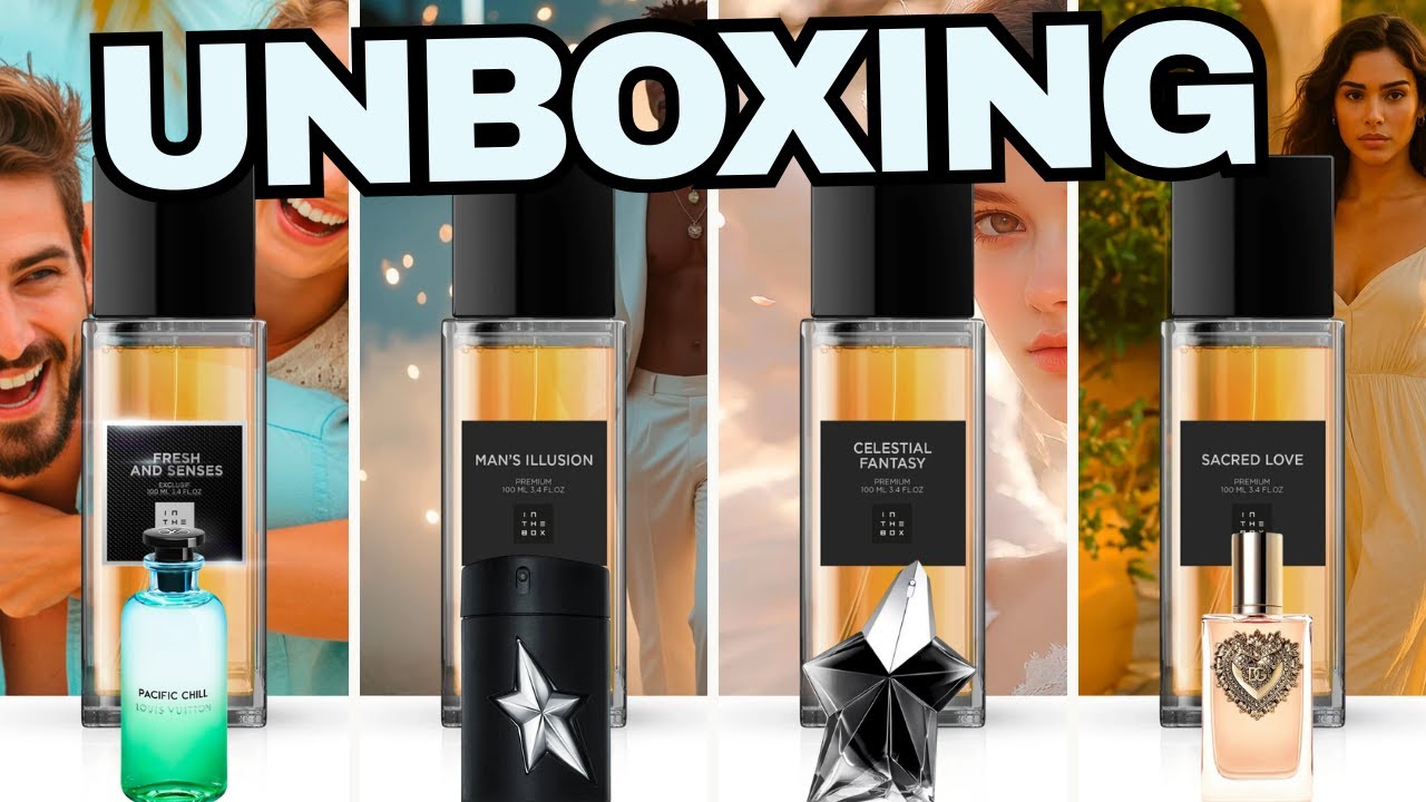 Lançamentos da In The Box - Fresh and Senses Sacred Love Mens Illusion e Celestial Fantasy 