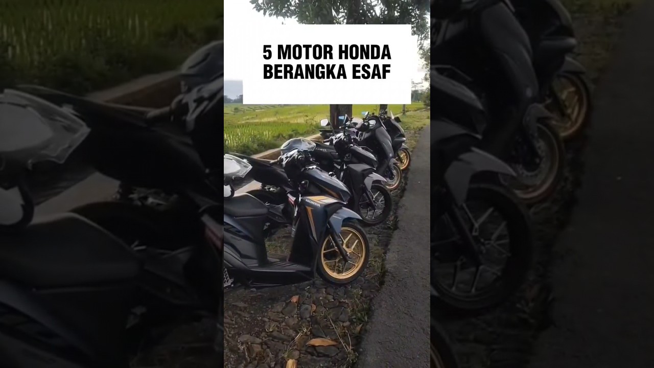 5 MOTOR HONDA RANGKA ESAF 