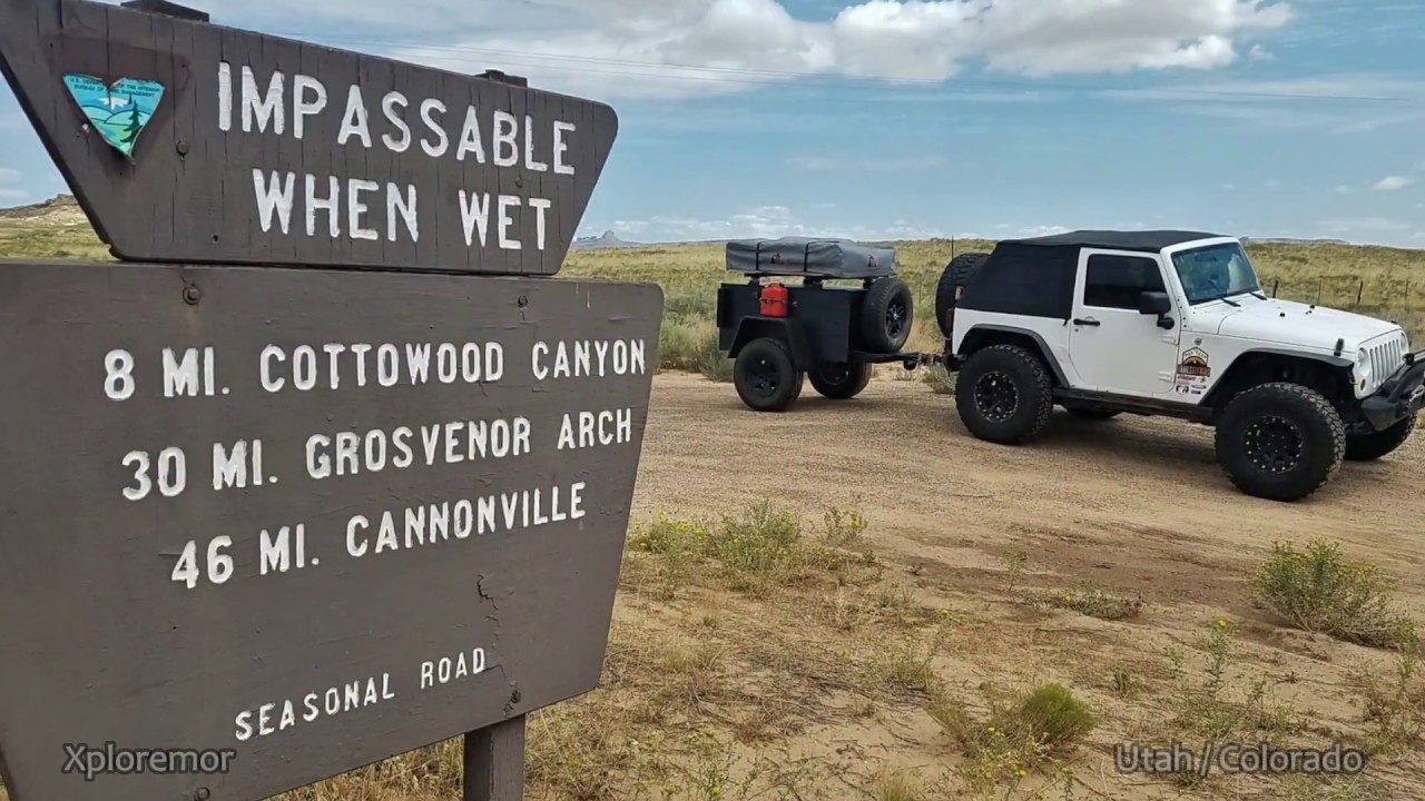 Utah to Colorado overland journey