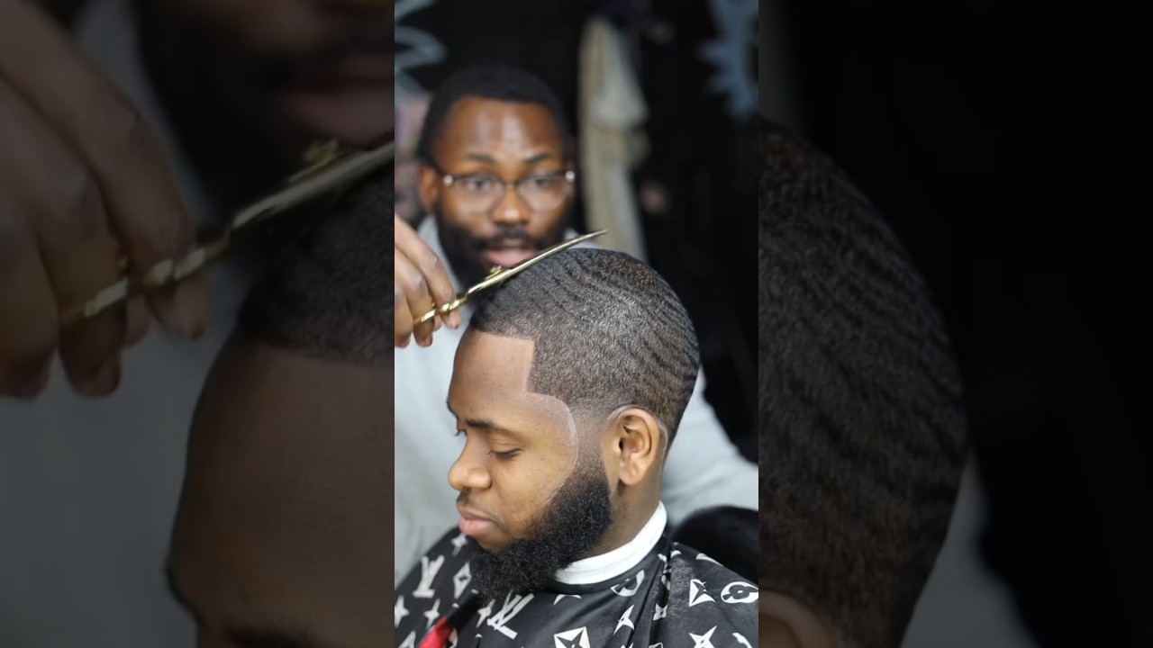 ATG #barber #360waves #shorts @SlyHuncho
