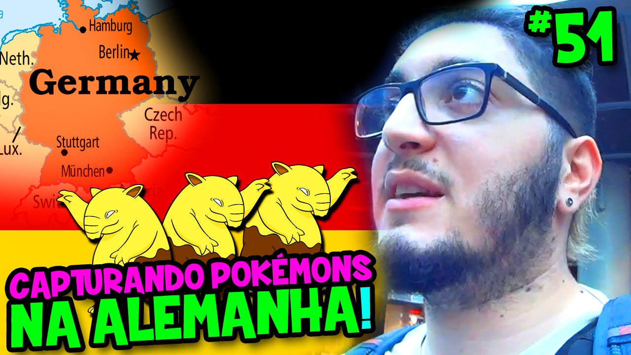 POKÉMON GO #51 - FUI CAPTURAR POKÉMONS NA ALEMANHA E DESCOBRI ISTO !