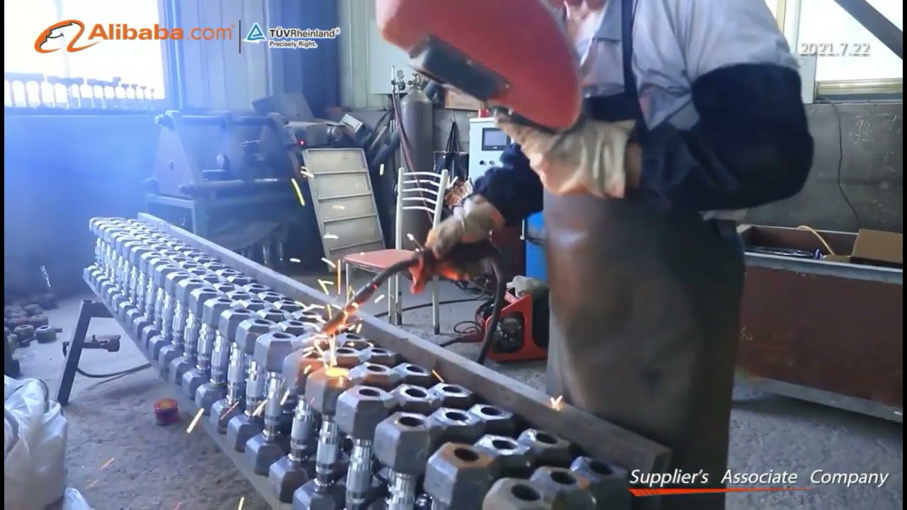 How are dumbbells made? let's go to the factory and have a look!
