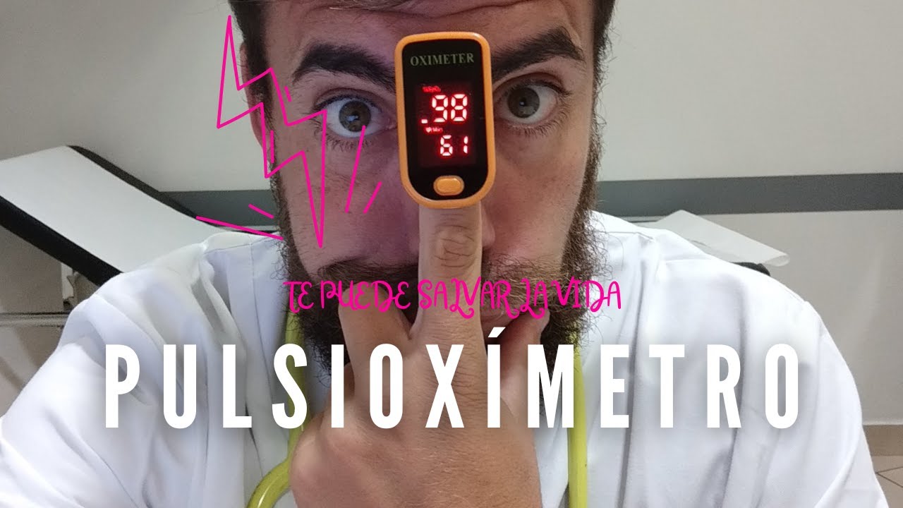 ✅ Qué es y cómo funciona un Pulsioxímetro 👆🏼