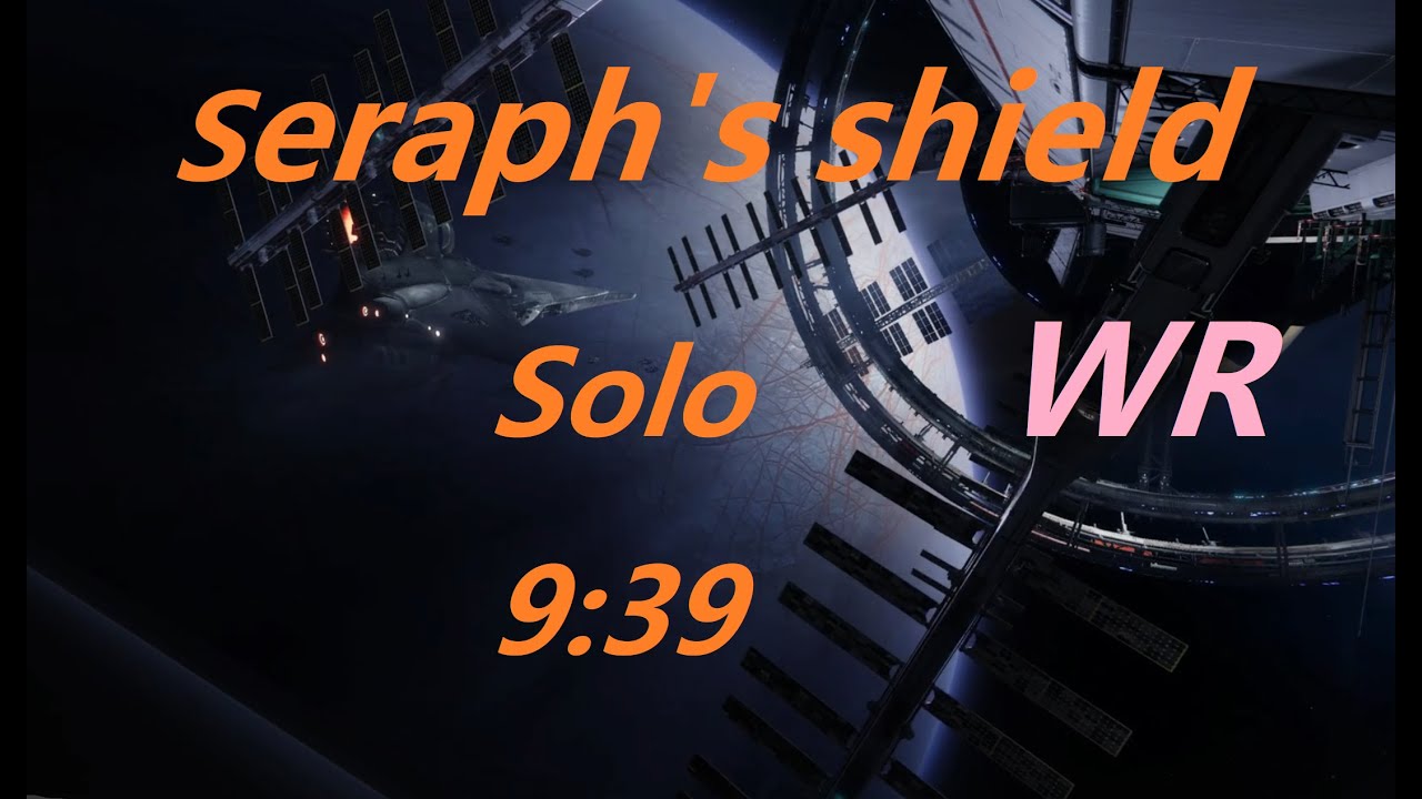 Seraph's Shield Solo Speedrun World Record in 9:39 -Destiny 2