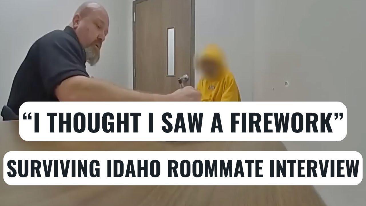 Police interview Idaho surviving roommate Bethany Funke -- remembers seeing a 'firework'