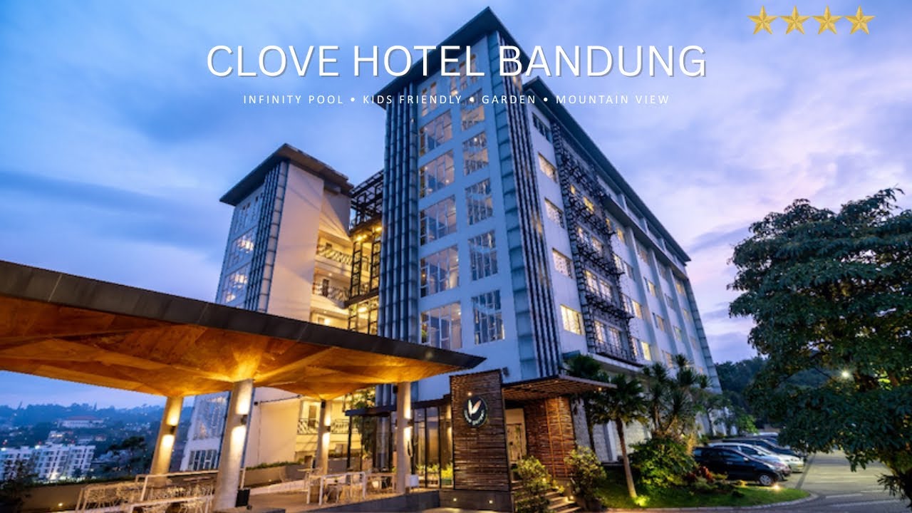 CLOVE HOTEL BANDUNG (⭐️4) - LIBURAN KELUARGA (VIEW BUKIT & POOL RASA BALI) || Vlog Farah Eps. 69