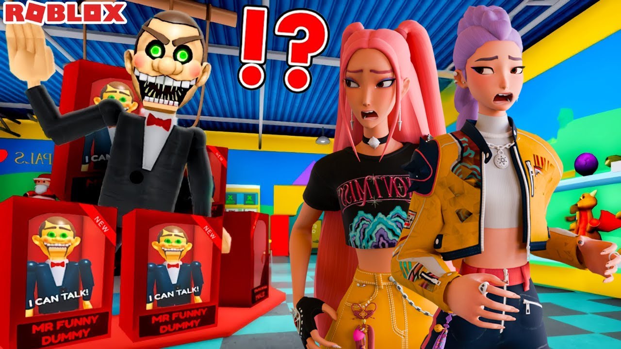 Rumi and Mira Plays Escape Mr Funny's ToyShop! (SCARY OBBY)