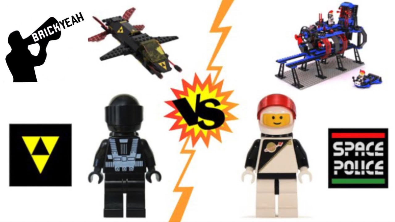 LEGO Blacktron vs. Space Police (Part II) | Blacktron Invader speed build
