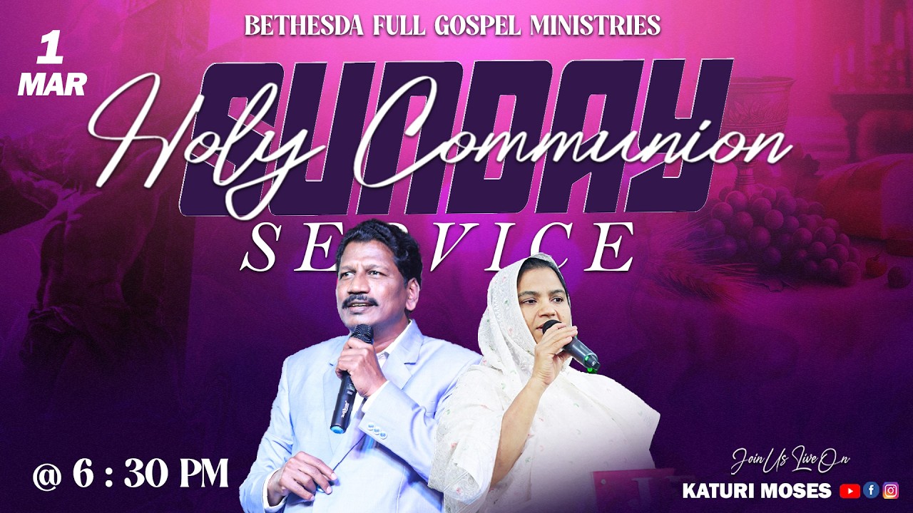 🔴 Holy Communion Sunday 2nd Service || 1st Mar 2026 ||  ‪@katurimoses