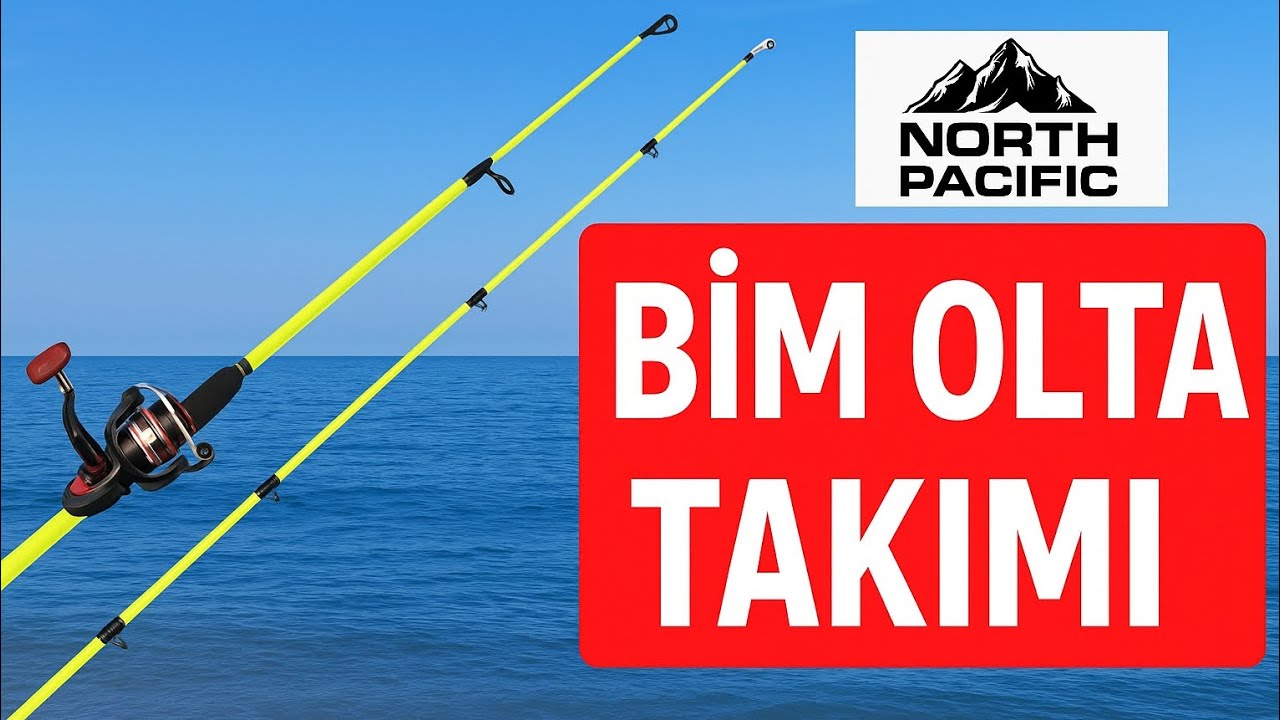 BİM  Olta Takımı ve  Misina Sarımı  North Pasifik #fishing #viralvideo