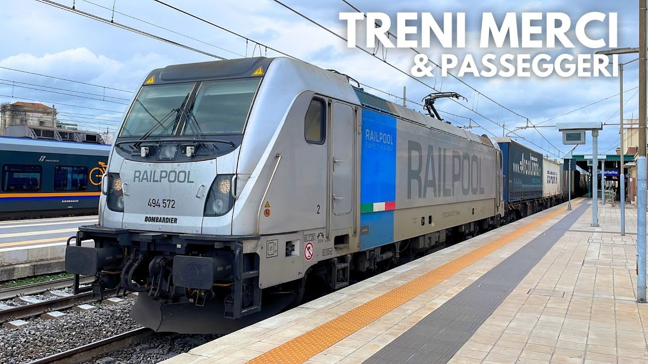 TRENI MERCI & PASSEGGERI DI OGNI TIPO IN UNA MATTINA TRA TRINITAPOLI E BARLETTA