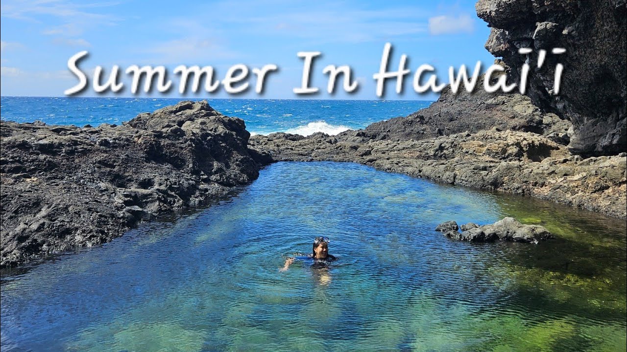 Jumping Tidepools in HAWAII vlog