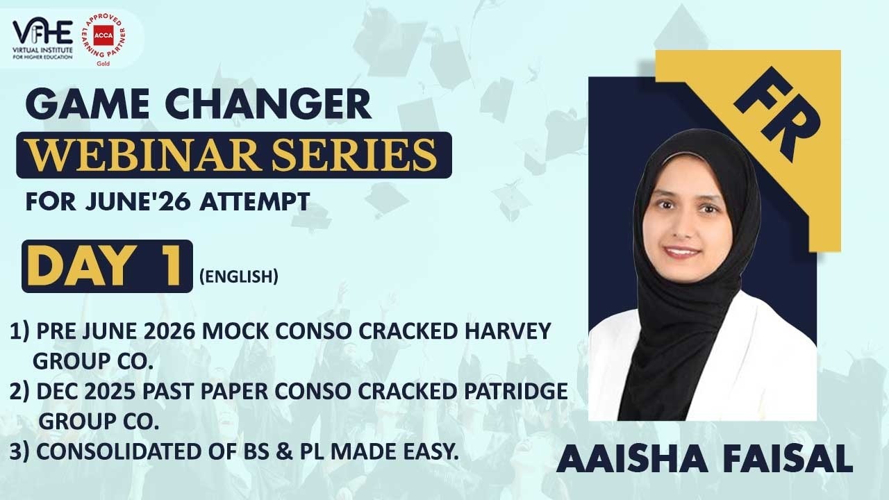 ACCA FR Eng Day 1 Game Changer Webinar Series June'26 | Pass FR First Attempt | Success Strategy