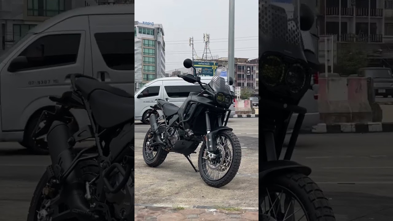 How about a Ducati Desert X in all black???