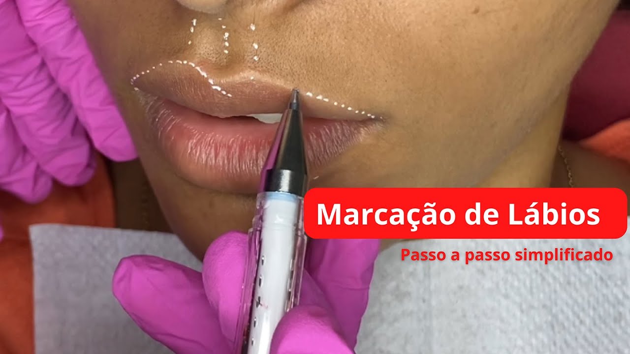 Marcação de lábios descomplicada - Micropigmentação Labial