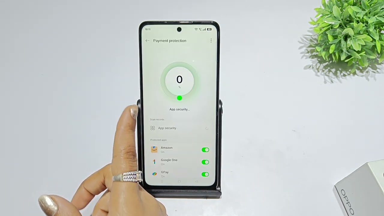 ENABLE payment protection in oppo a6 pro 5g | oppo a6x 5g me payment protection kaise on kare