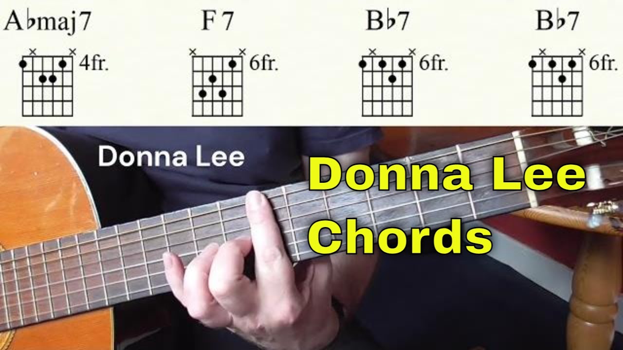 Donna Lee Guitar Chords