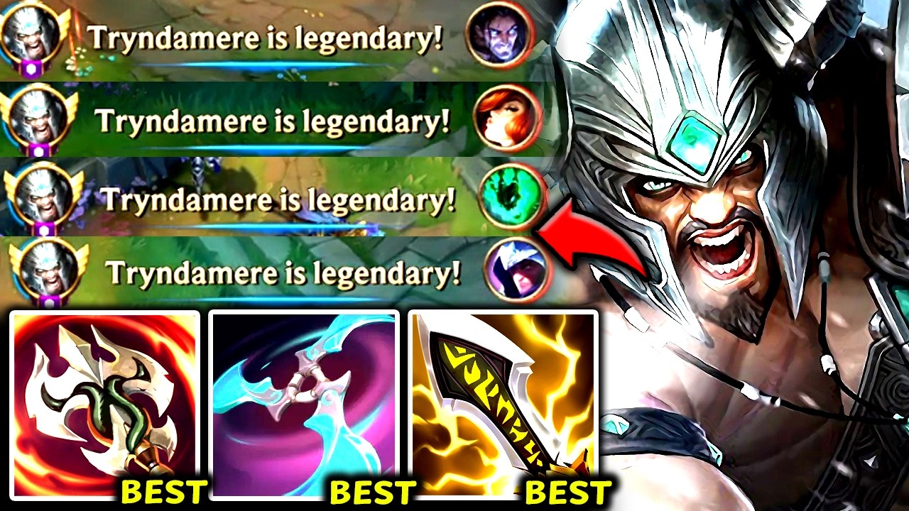 TRYNDAMERE TOP IS NOW S- TIER, NEW BUFF IS AWESOME! (HIGH W/R) - 2026 Tryndamere TOP Gameplay Guide