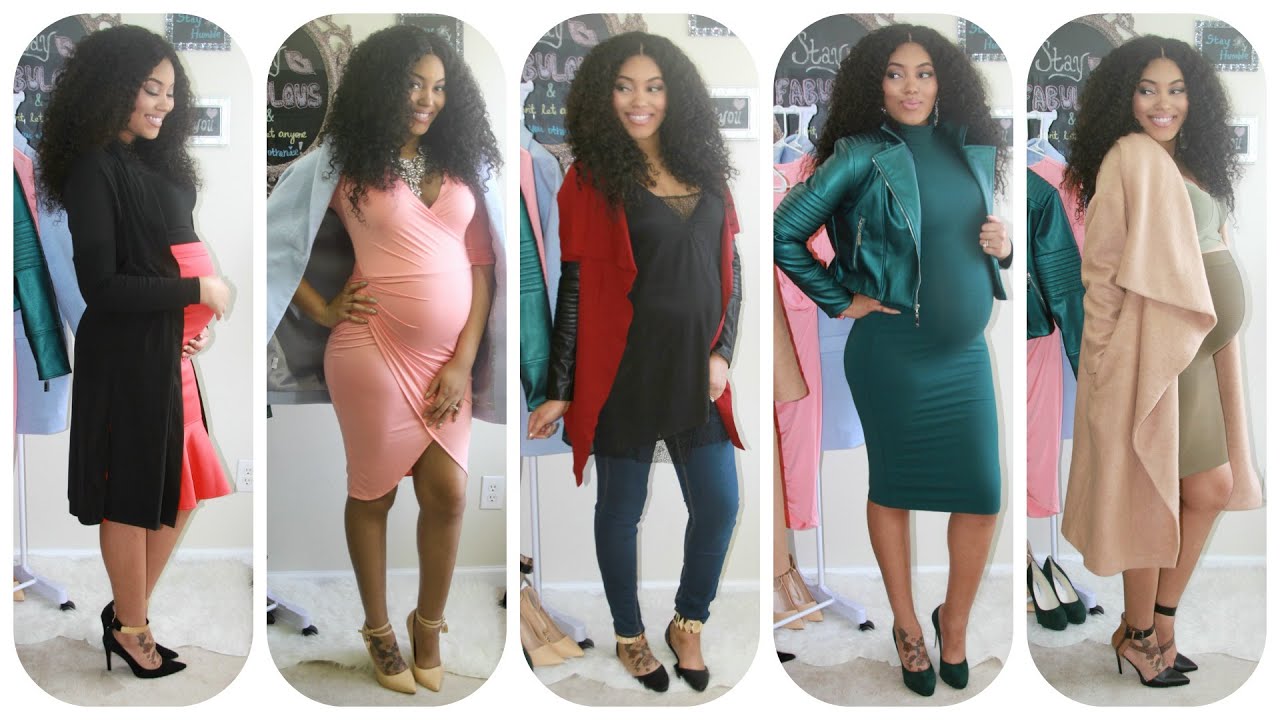 Pregnancy Fab Lookbook | Fun & Sexy Third Trimester Date Night Outfits (33 Weeks)