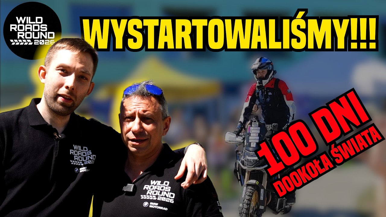 100 DNI DOOKOŁA ŚWIATA - JEDZIEMY!!! | Wild Roads Round 2026