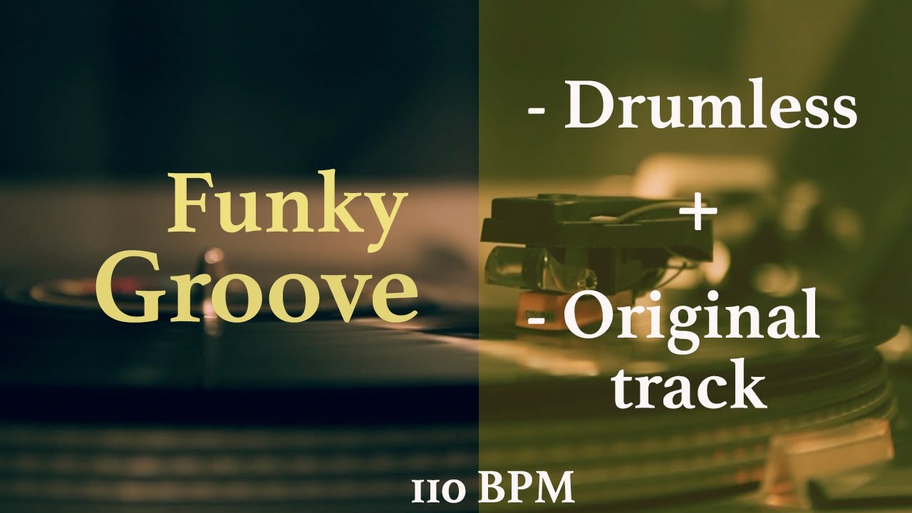 Funky Groove | Drumless (110 BPM) | Free Backing Track for Drums | Funk Music