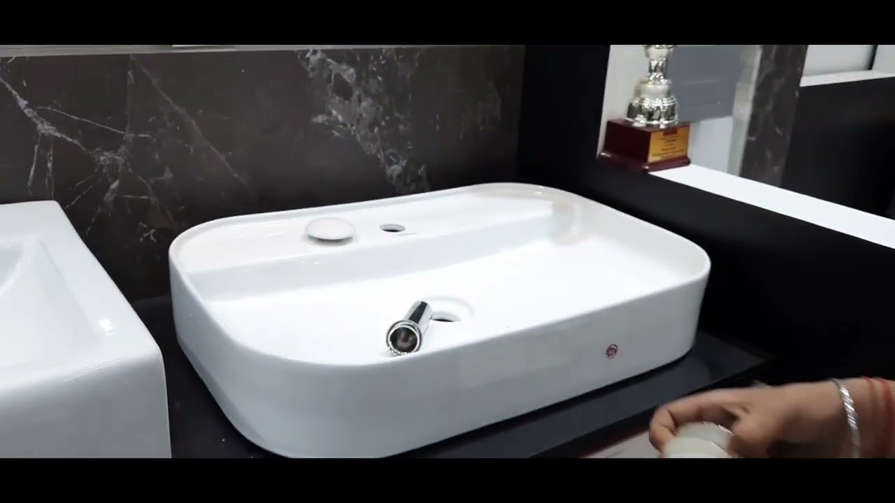 Edge 65R Table Top Basin Hindware Italian Collection