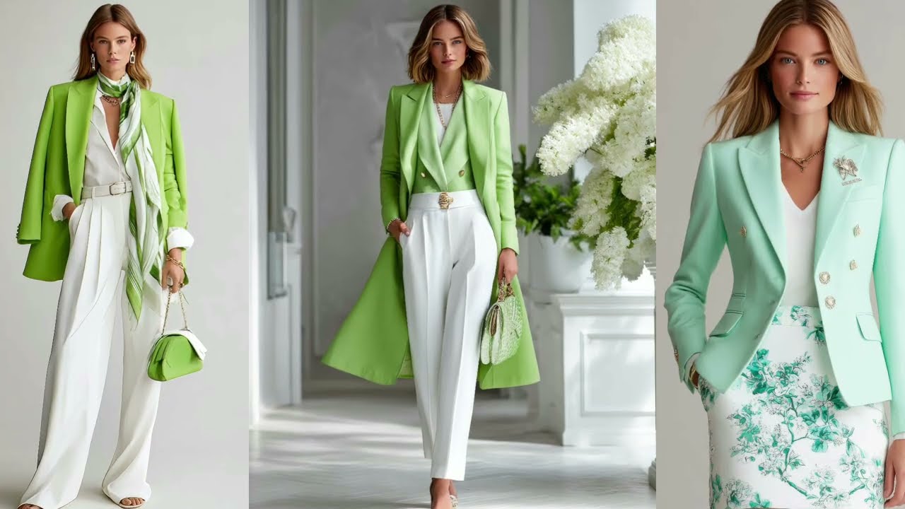 Коллекция Ralph Lauren Весна/Лето 2026: Шалфейно-зеленый и нежно-белый – Классический стиль для ж...