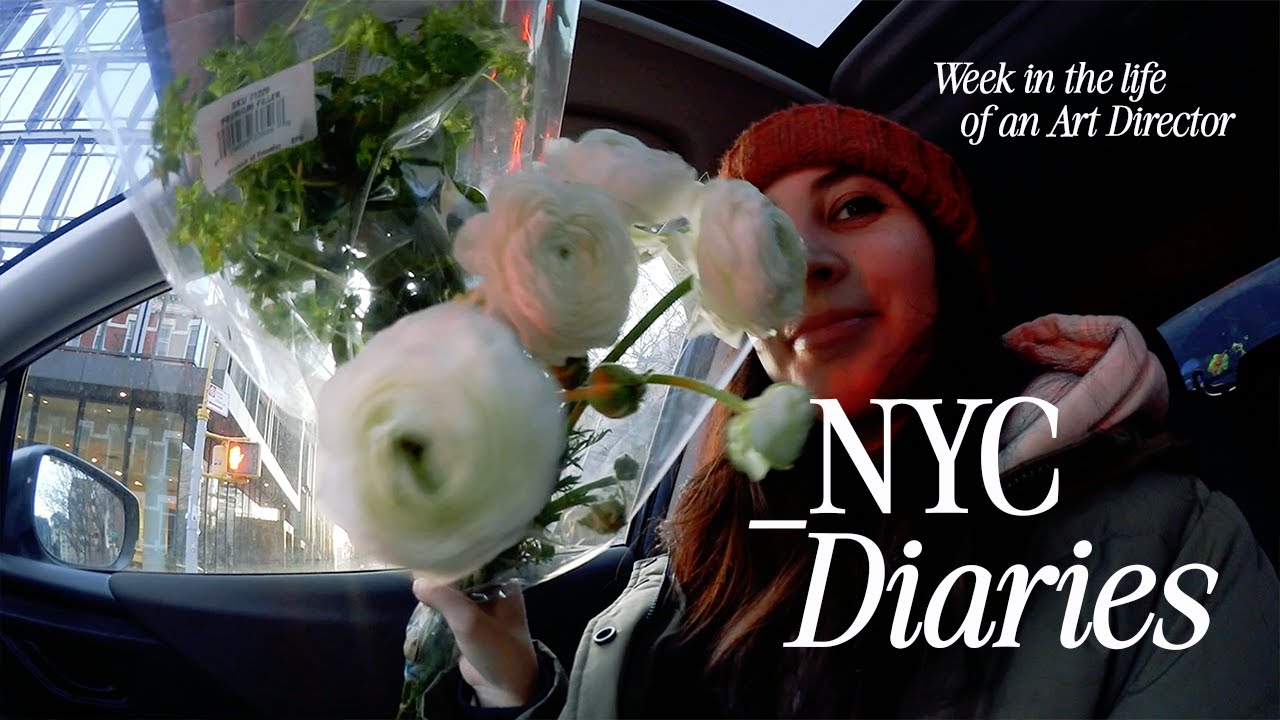 Week in the life as an art director in NYC, photo shoots, shows, and friends.