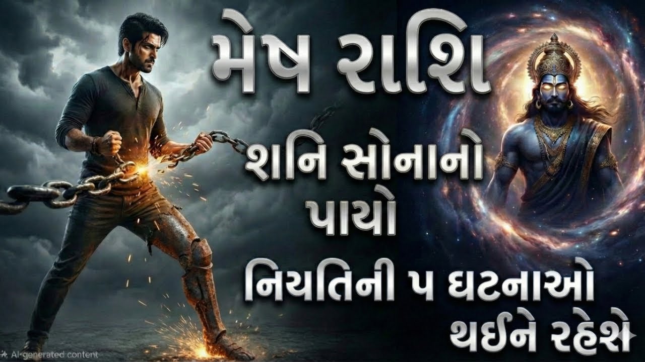 Mesh Rashi - શનિ નો લોખંડ નો પાયો આ ૫ ઘટનાઓ થઇ ને રહેશે  | Aries 2026 Sadesati