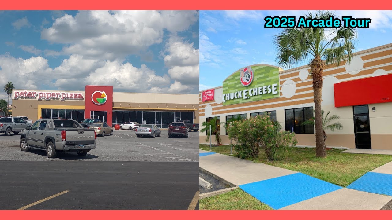 Peter Piper Pizza and Chuck E. Cheese 2025 Arcade Tour (Brownsville, Texas)