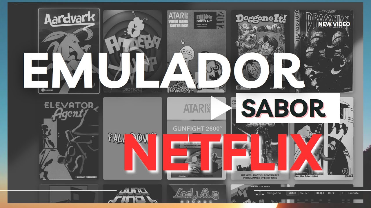 Homelab #04 - Criei Minha Netflix de Jogos Retrô com Docker Compose