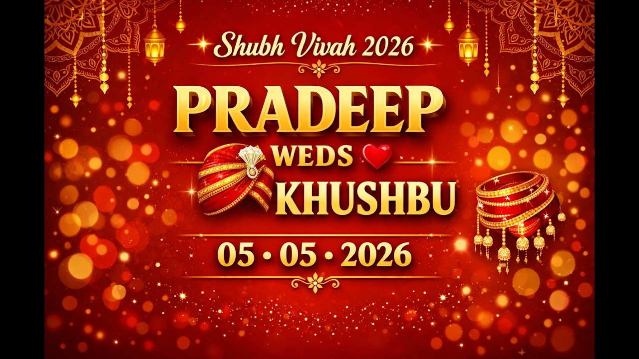 03 Shad iIndian Wedding 2026 | Shubh Vivah Celebration