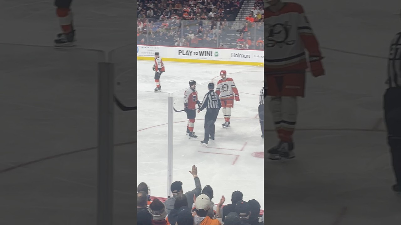 Travis Konecny chirping Cutter Gauthier