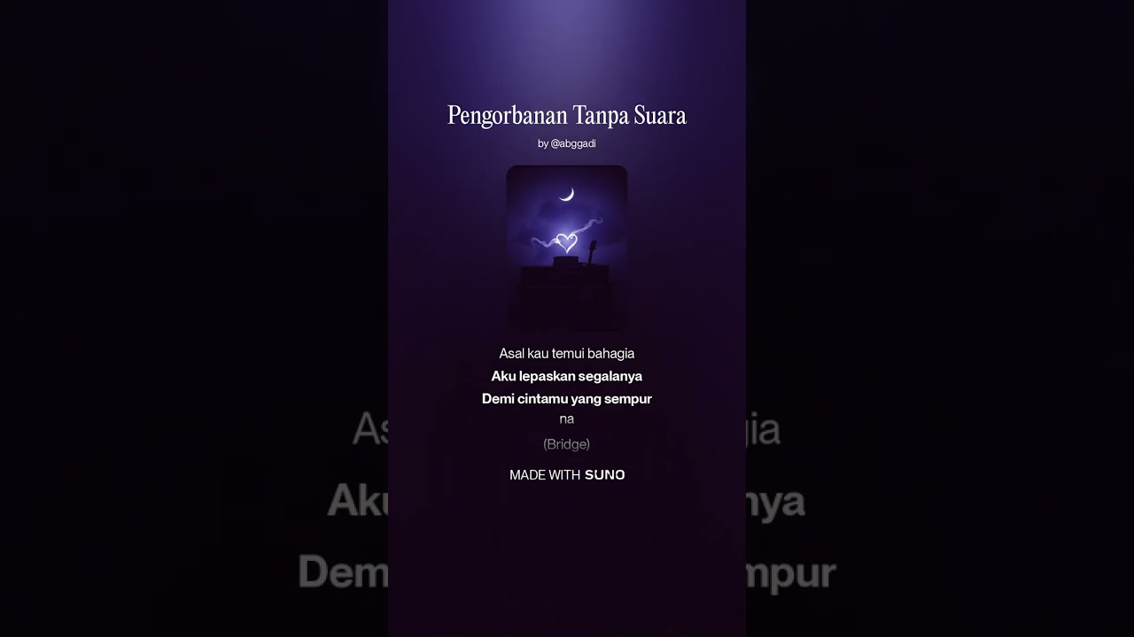 Pengorbanan Tanpa Suara