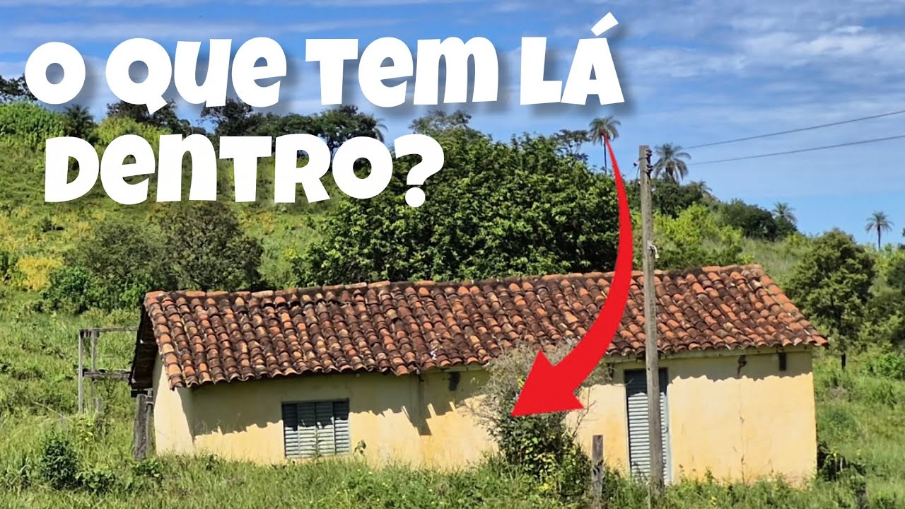 UM SÍTIO ABANDONADO E UM MISTÉRIO DE UMA CASA CENTENÁRIA!