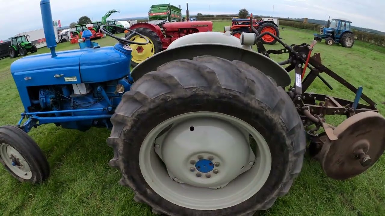 1964 Fordson Super Dexta 2.5 Litre 3-Cyl Diesel Tractor (46 HP) Southwell Ploughing Match 2025