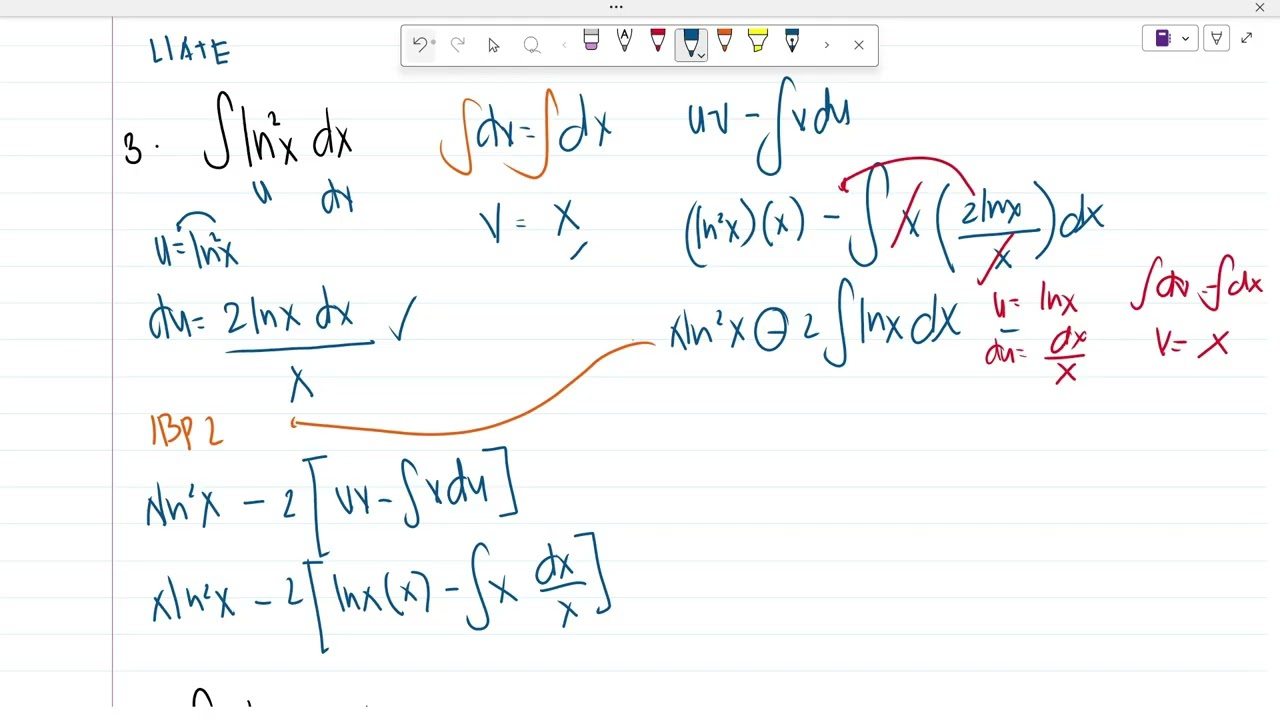 INTEGRAL CALCULUS: INTEGRATION BY PARTS (IBP)