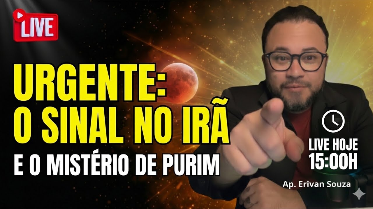 🔥 URGENTE: O que está acontecendo agora no IRÃ e o Mistério de PURIM! (Joel 2:31)