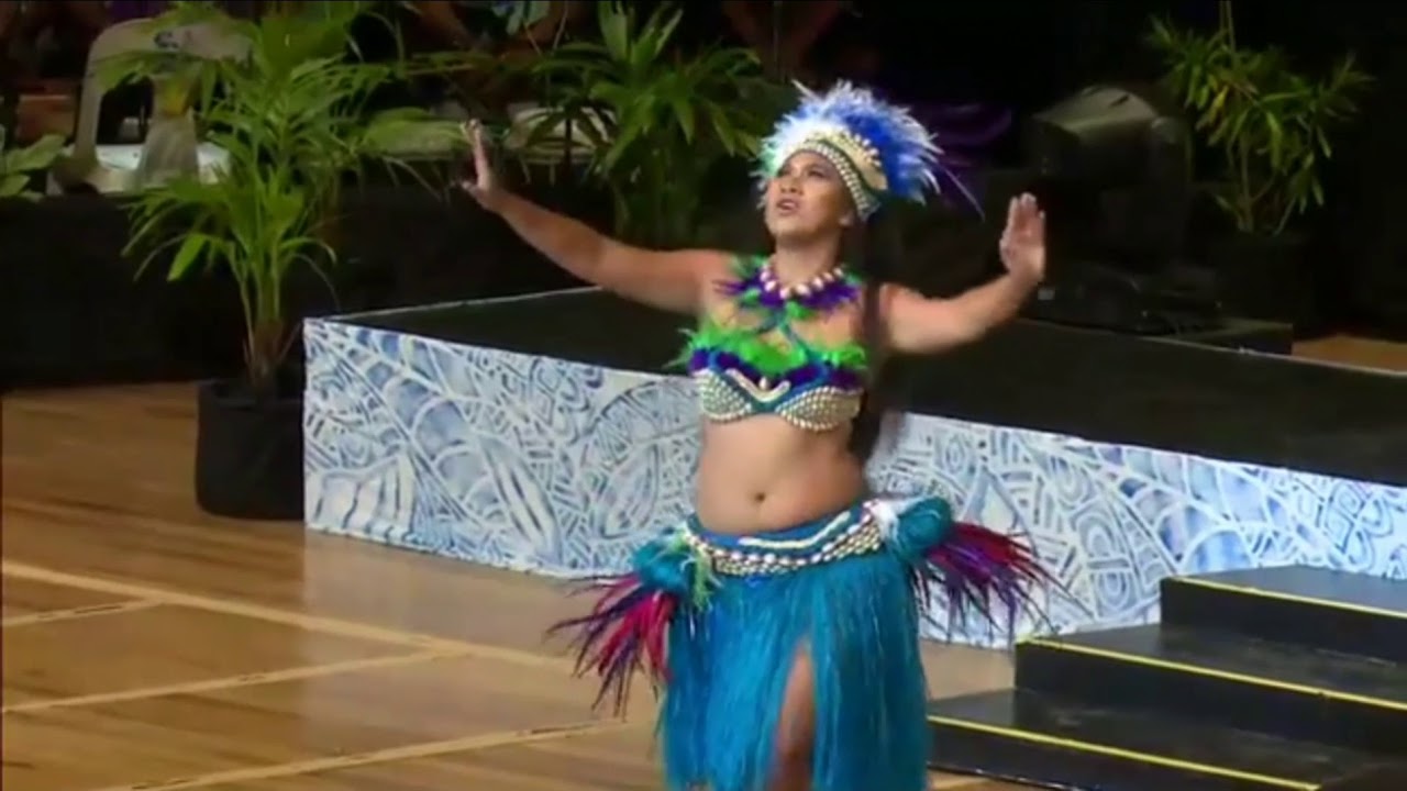 Angelina Marsters - Slow and fast beat Intermediate Cook Islands Dancer of the Year