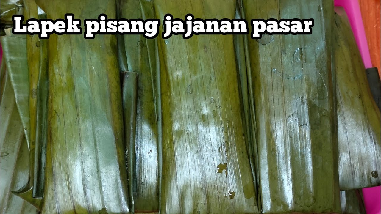 Pisang diolah menjadi jajanan tradisional, rasanya nikmat sekali.
