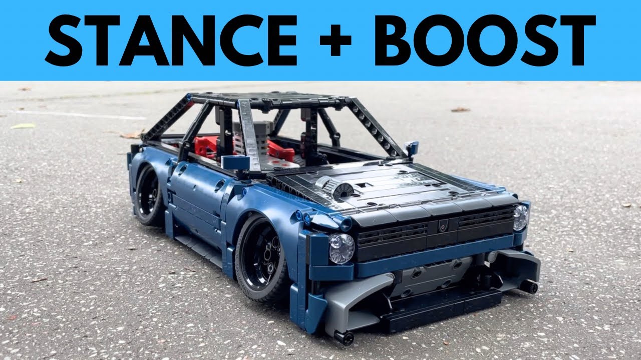 Lego RC stanced boosted car