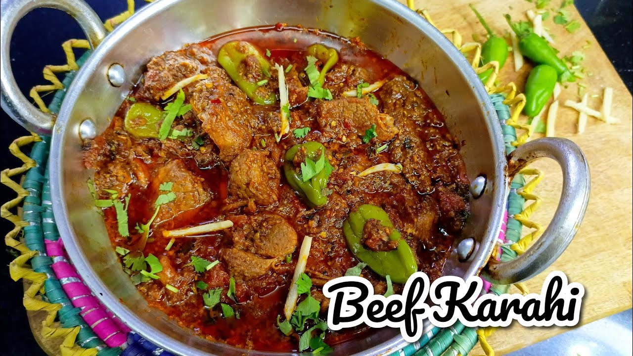 Boneless Beef Karahi Recipe Without Cooker | Pakistani Beef Karahi Gosht Banane KaTarika