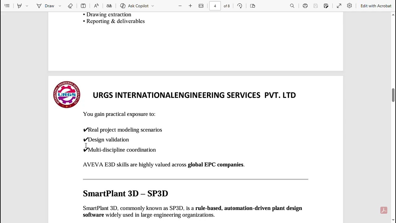 Advance Your Career in Plant Design & Piping Engineering | URGS International