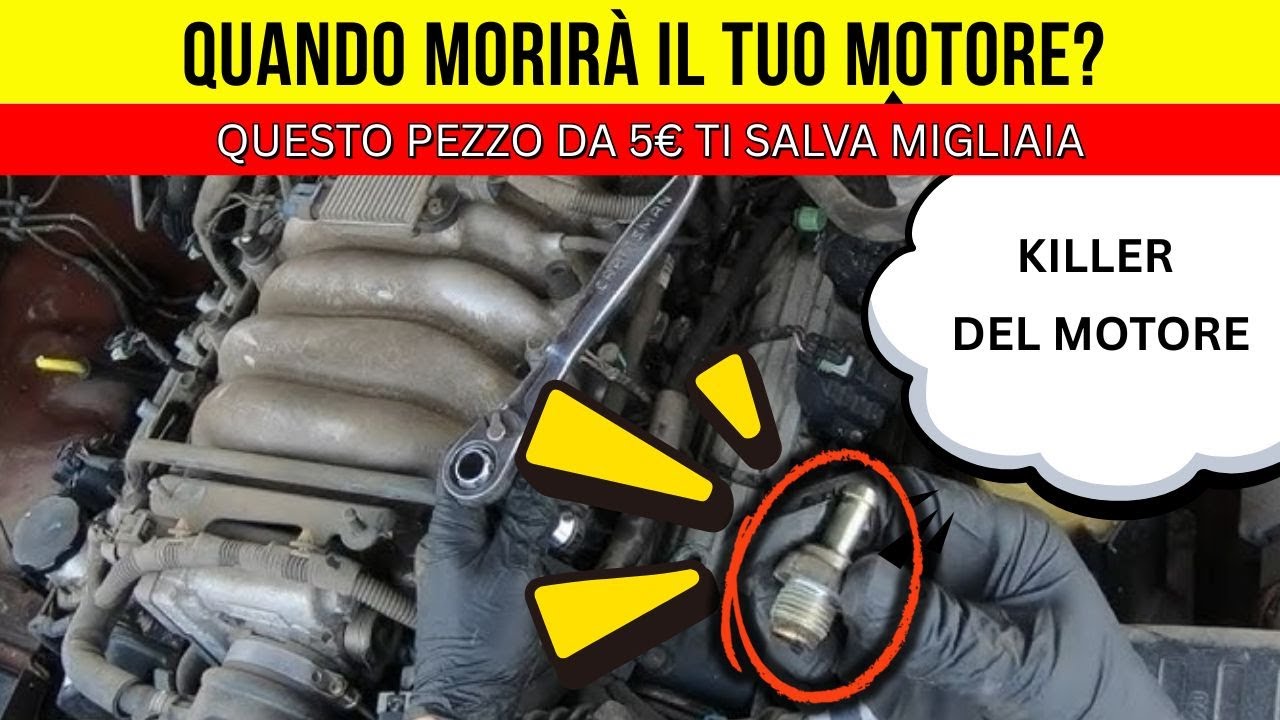 Il tuo motore è stato condannato a morte in fabbrica. Ecco come salvarlo con 5€.