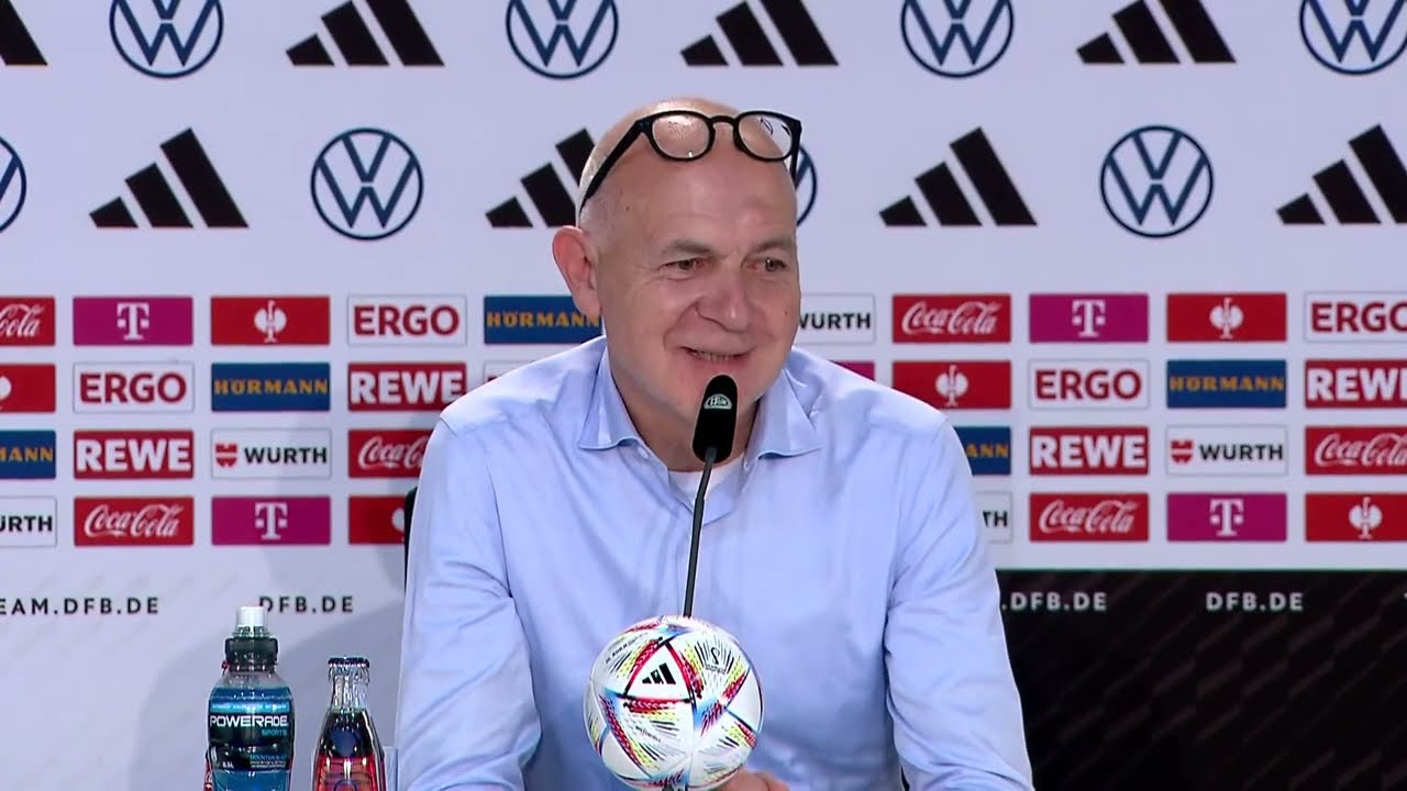 Pressekonferenz mit DFB-Pr&auml;sident Bernd Neuendorf