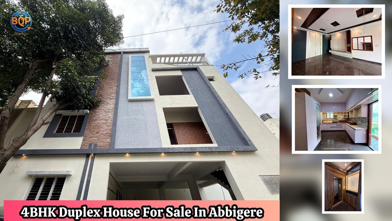 40X30 4BHK Duplex House for Sale Near Abbigere Bangalore #179